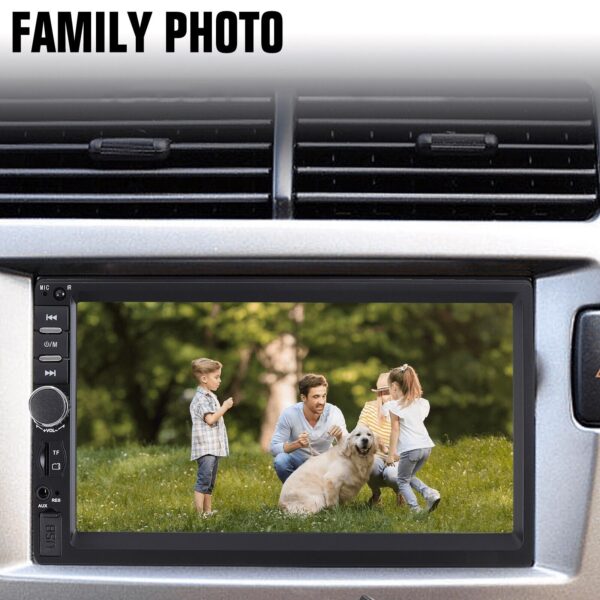 Single 1DIN 7" Car Stereo Radio Apple CarPlay FM BT USB Touch Screen MP5 Player - Image 14