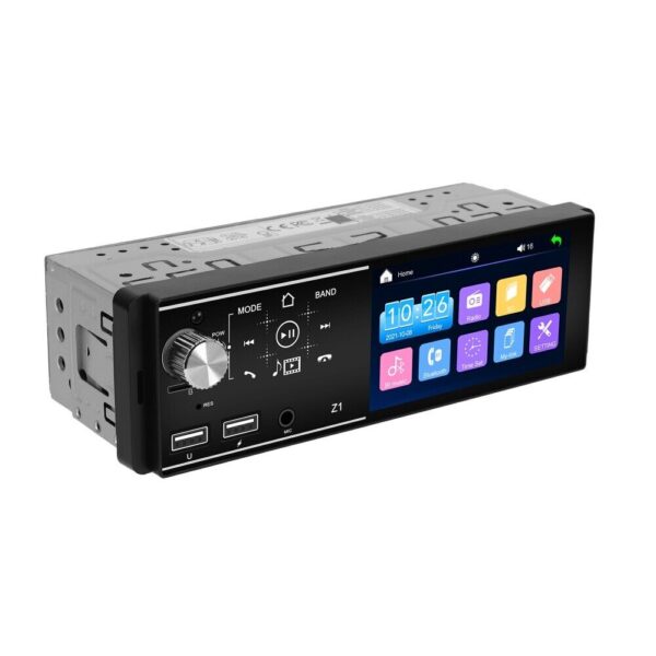 4.1'' Single 1Din Car Stereo Radio Player In-dash Bluetooth Head Unit FM/USB/AUX - Image 18