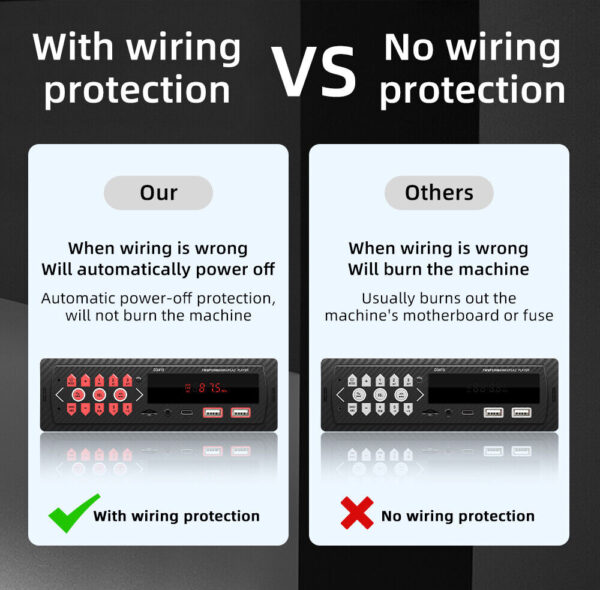 Car Stereo Radio Single 1 Din Bluetooth - Image 5