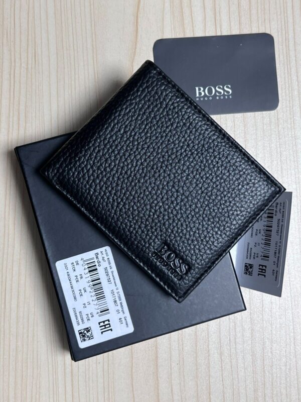 Hugo Boss Bardio Credit Card Holder Black Color Wallet Mens Gift Box Bifold 4043199222774 - Image 2