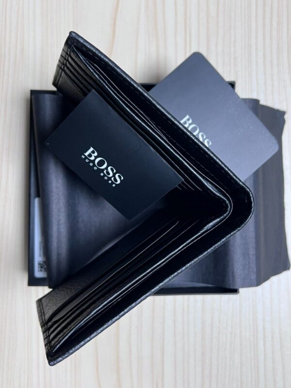 Hugo Boss Bardio Credit Card Holder Black Color Wallet Mens Gift Box Bifold 4043199222774 - Image 5