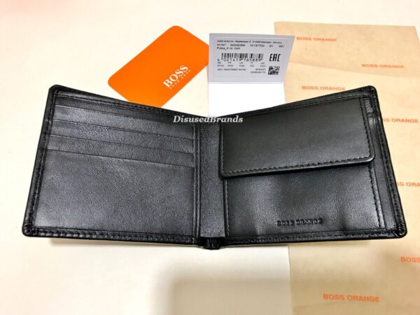 Designer Hugo Boss Leather Wallet Black Model “Pulse 4cc” New With Tags Boxed 4021419165834 - Image 6