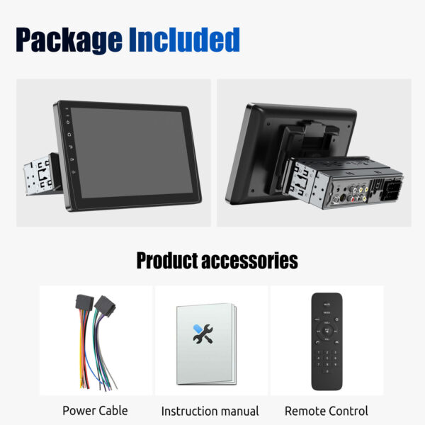 9" Single Din Car Stereo Touch Screen Radio Apple CarPlay Android Auto Bluetooth - Image 16
