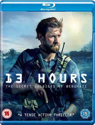 13 Hours (2016) Max Martini, Bay (DIR) cert 15 2 discs Blu-Ray Pre-Owned