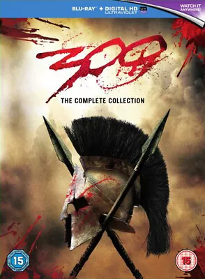 300/300: Rise of an Empire (2014) Gerard Butler, Snyder (DIR) cert 15 2 Blu-Ray Pre-Owned