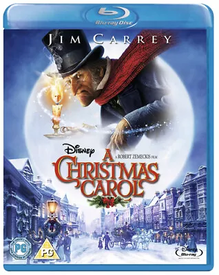 A Christmas Carol (2013) Robert Zemeckis cert PG Blu-Ray Pre-Owned