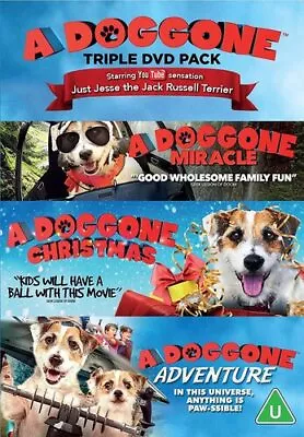 A Doggone Triple DVD (2020) Jaret Sacrey, Wynorski (DIR) cert U 3 discs Blu-Ray Pre-Owned