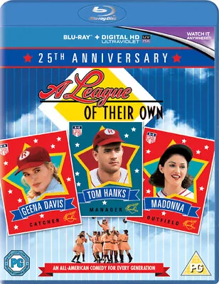 A League of Their Own (2017) Geena Davis, Marshall (DIR) cert PG Blu-Ray Pre-Owned
