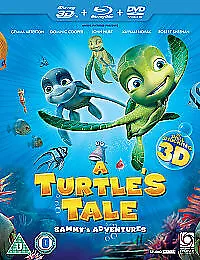 A Turtle's Tale: Sammy's Adventures (2011) Ben Stassen cert U 2 discs Blu-Ray Pre-Owned