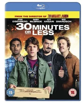 30 Minutes Or Less (2012) Jesse Eisenberg, Fleischer (DIR) cert 15 Blu-Ray Pre-Owned