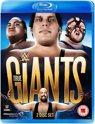 WWE: True Giants (2014) Andre the Giant cert 15 2 discs Blu-Ray Pre-Owned