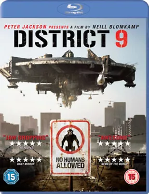 District 9 (2009) Sharlto Copley, Blomkamp (DIR) cert 15 Blu-Ray Pre-Owned
