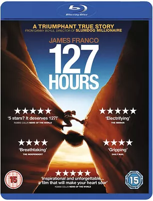 127 Hours (2011) James Franco, Boyle (DIR) cert 15 Blu-Ray Pre-Owned