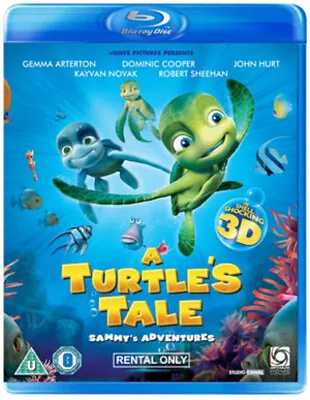 A Turtle's Tale: Sammy's Adventures (2011) Ben Stassen cert U Blu-Ray Pre-Owned