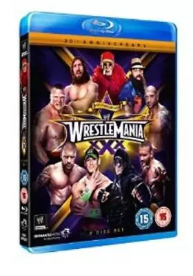 WWE: WrestleMania 30 (2014) John Cena cert 15 2 discs Blu-Ray Pre-Owned