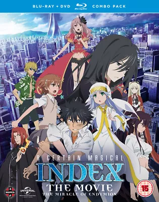 A Certain Magical Index: The Movie - The Miracle of Endymion (2017) Blu-Ray Pre-Owned