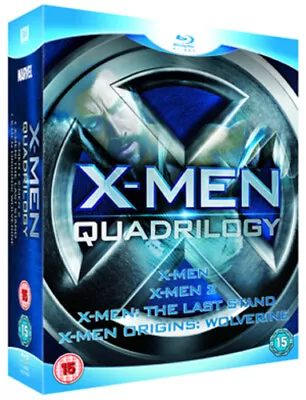 X-Men Quadrilogy (2009) Ryan Reynolds, Singer (DIR) cert 15 4 discs Blu-Ray Pre-Owned