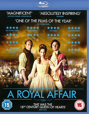 A Royal Affair (2012) Mads Mikkelsen, Arcel (DIR) cert 15 Blu-Ray Pre-Owned