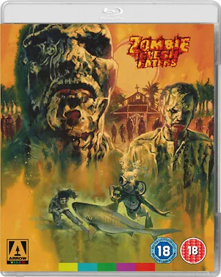 Zombie Flesh Eaters (2012) Tisa Farrow, Fulci (DIR) cert 18 2 discs Blu-Ray Pre-Owned