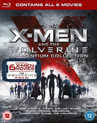 X-Men and the Wolverine Adamantium Collection (2013) Ryan Reynolds, Blu-Ray Pre-Owned