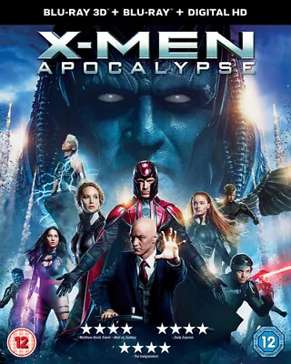 X-Men: Apocalypse (2016) James McAvoy, Singer (DIR) cert 12 2 discs Blu-Ray Pre-Owned