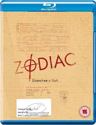 Zodiac: Director's Cut (2008) Jake Gyllenhaal, Fincher (DIR) cert 15 Blu-Ray Pre-Owned