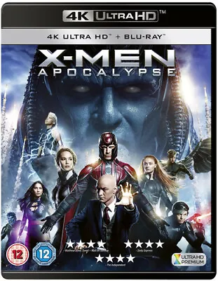 X-Men: Apocalypse (2016) James McAvoy, Singer (DIR) cert 12 2 discs Blu-Ray Pre-Owned