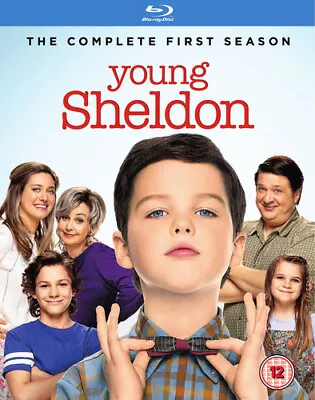 Young Sheldon: The Complete First Season (2018) Iain Armitage cert 12 2 Blu-Ray Pre-Owned