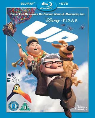 Up (2010) Pete Docter, Peterson (DIR) cert U 2 discs Blu-Ray Pre-Owned