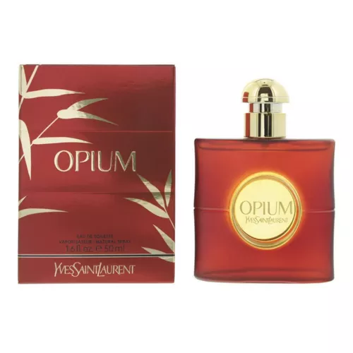 Yves Saint Laurent Opium Eau de Toilette 50ml Spray For Her EDT Perfume YSL