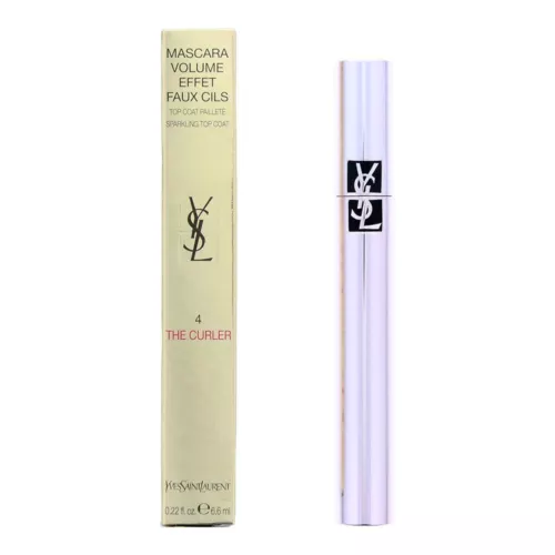 Yves Saint Laurent The Curler Sparkling Top Coat Mascara 6.6ml - Silver