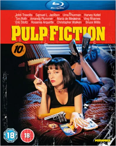Pulp Fiction (2011) John Travolta, Tarantino (DIR) cert 18 Blu-Ray Pre-Owned