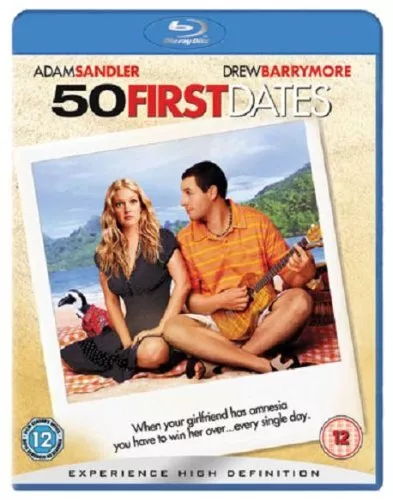 50 First Dates (2007) Adam Sandler, Segal (DIR) cert 12 Blu-Ray Pre-Owned