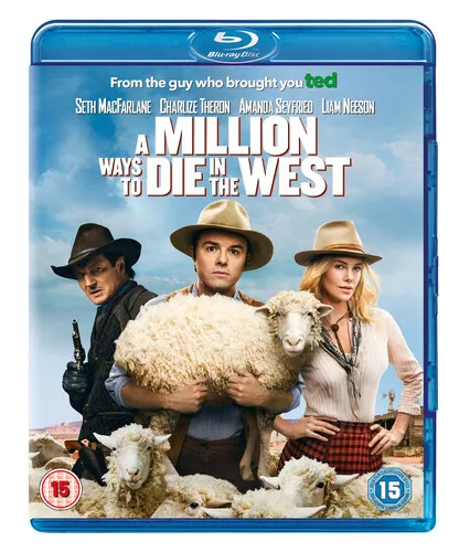 A Million Ways to Die in the West (2014) Seth MacFarlane cert 15 Blu-Ray Pre-Owned