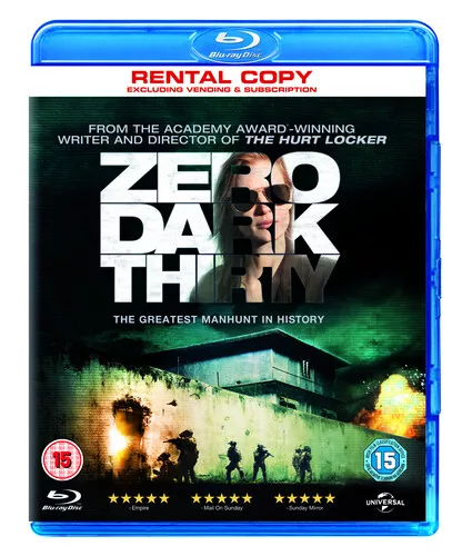 Zero Dark Thirty (2013) Jessica Chastain, Bigelow (DIR) cert 15 Blu-Ray Pre-Owned