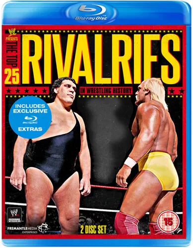 WWE: Top 25 Rivalries (2013) John Cena cert 15 2 discs Blu-Ray Pre-Owned