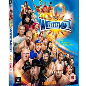 WWE: WrestleMania 33 (2017) Brock Lesnar cert 15 2 discs Blu-Ray Pre-Owned