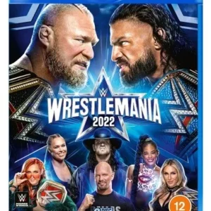 WWE: Wrestlemania 38 (2022) Roman Reigns cert 12 2 discs Blu-Ray Pre-Owned