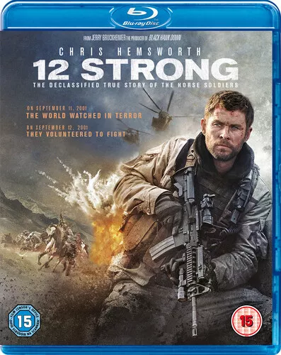 12 Strong (2018) Chris Hemsworth, Fuglsig (DIR) cert 15 Blu-Ray Pre-Owned