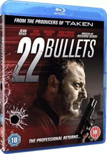 22 Bullets (2011) Jean Reno, Berry (DIR) cert 18 Blu-Ray Pre-Owned