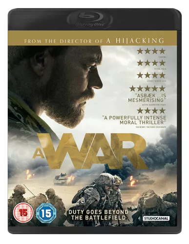 A War (2016) Pilou Asbæk, Lindholm (DIR) cert 15 Blu-Ray Pre-Owned