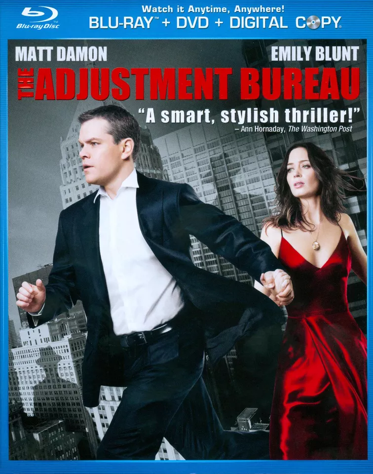 Adjustment Bureau [2011] [US I Blu-Ray Pre-Owned