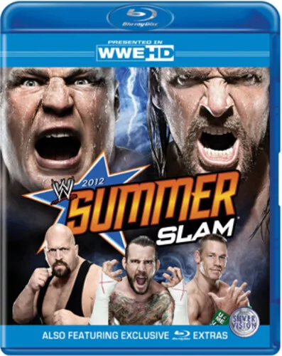 WWE: Summerslam 2012 (2012) Brock Lesnar cert 12 Blu-Ray Pre-Owned