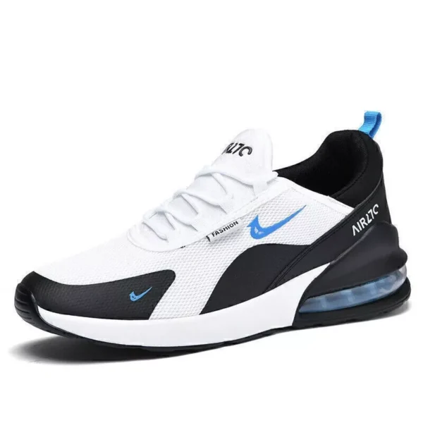 Mens Womens Gym Trainers Comfy Casual Sports Athletic Running Shoes UK 9 / EUR 44 White - Image 7