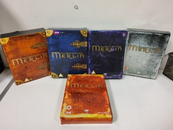 Merlin - Complete 1-5 TV Series (DVD Box Sets) Pre-Owned - Image 3