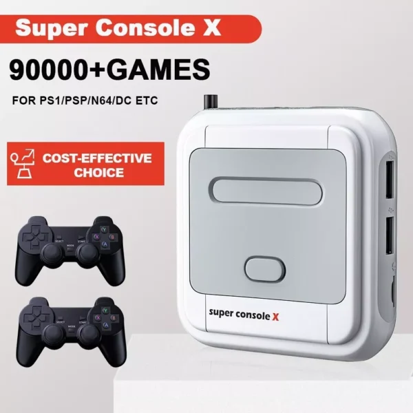 Super Console X Retro Video Game Console Support 90000 Games 256GB + 2 Game pads - Image 11