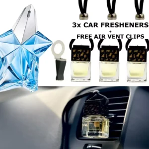 ANGEL Fragrance  SET of x3 BOTTLES  Car Air Freshener Oil Diffuser