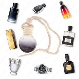 Car Air Freshener Oil Diffuser - Men's Designer Perfume - Strong Long Lasting