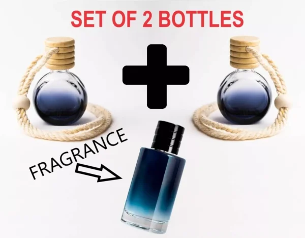 SAVAGE SET of 2 - Car Air Freshener Oil Diffuser Inspired 10ML Bottle