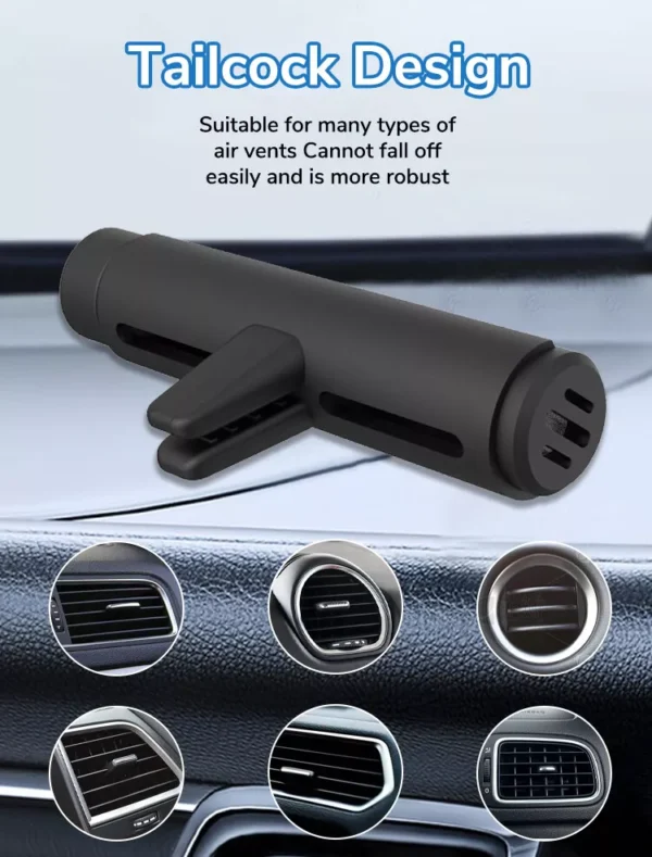 Car Air Freshener Diffuser - Air Vent Clip - Super Strong Scent Throw - Image 2